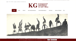 Desktop Screenshot of kg-physiotherapie-goettingen.de