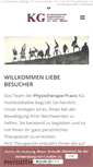 Mobile Screenshot of kg-physiotherapie-goettingen.de